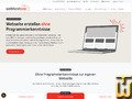 Taken on 17 September, 2026 screenshot of Homepage Starter from webhostone.de