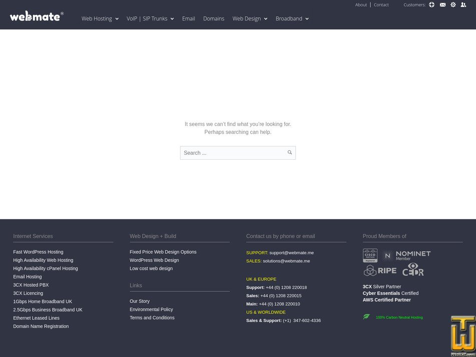 Taken on 14 July, 2026 screenshot of WordPress Site-in-a-Box from webmate.me