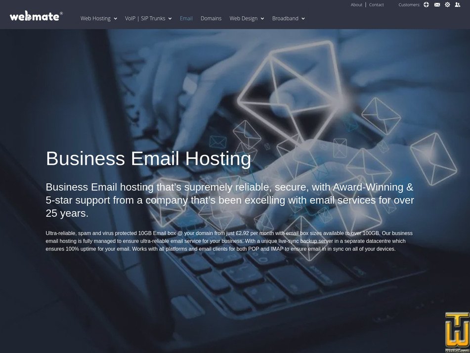 Taken on 14 July, 2026 screenshot of WebMate Email from webmate.me