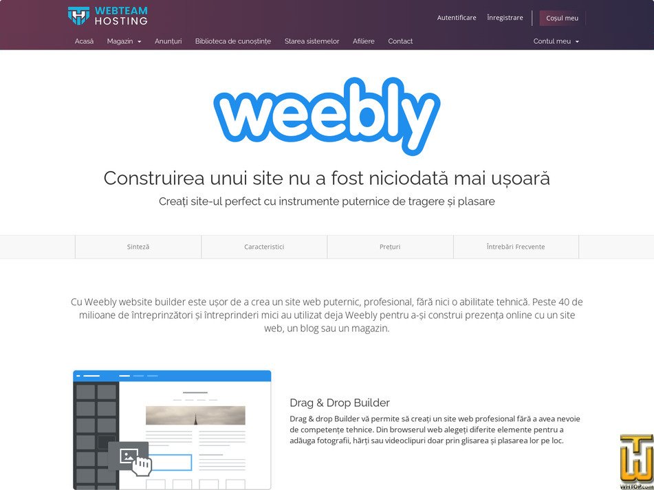 Taken on 20 May, 2026 screenshot of Starter from webteam.ro