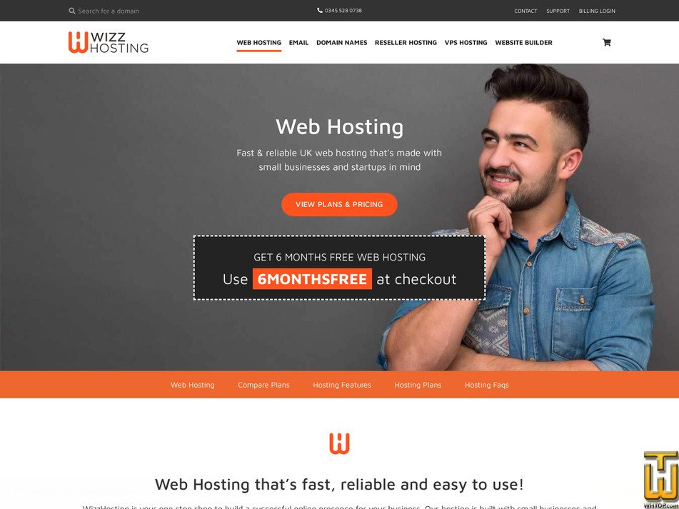 Taken on 23 August, 2026 screenshot of Entry from wizzhosting.co.uk