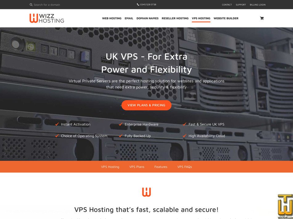 Taken on 23 August, 2026 screenshot of Fast VPS 3 from wizzhosting.co.uk