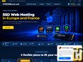 screenshot of 100% NVMe SSD web hosting in Europe, France - EURO1 from yoorhosting.com