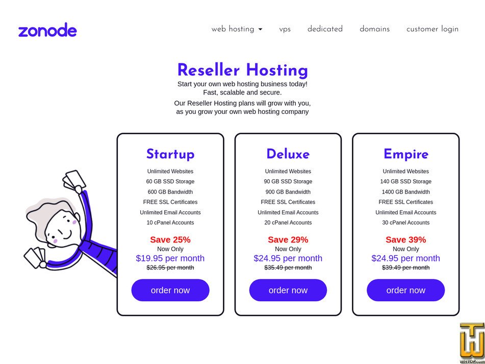 screenshot of Deluxe from zonode.com