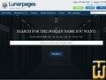 screenshot of .com from lunarpages.com
